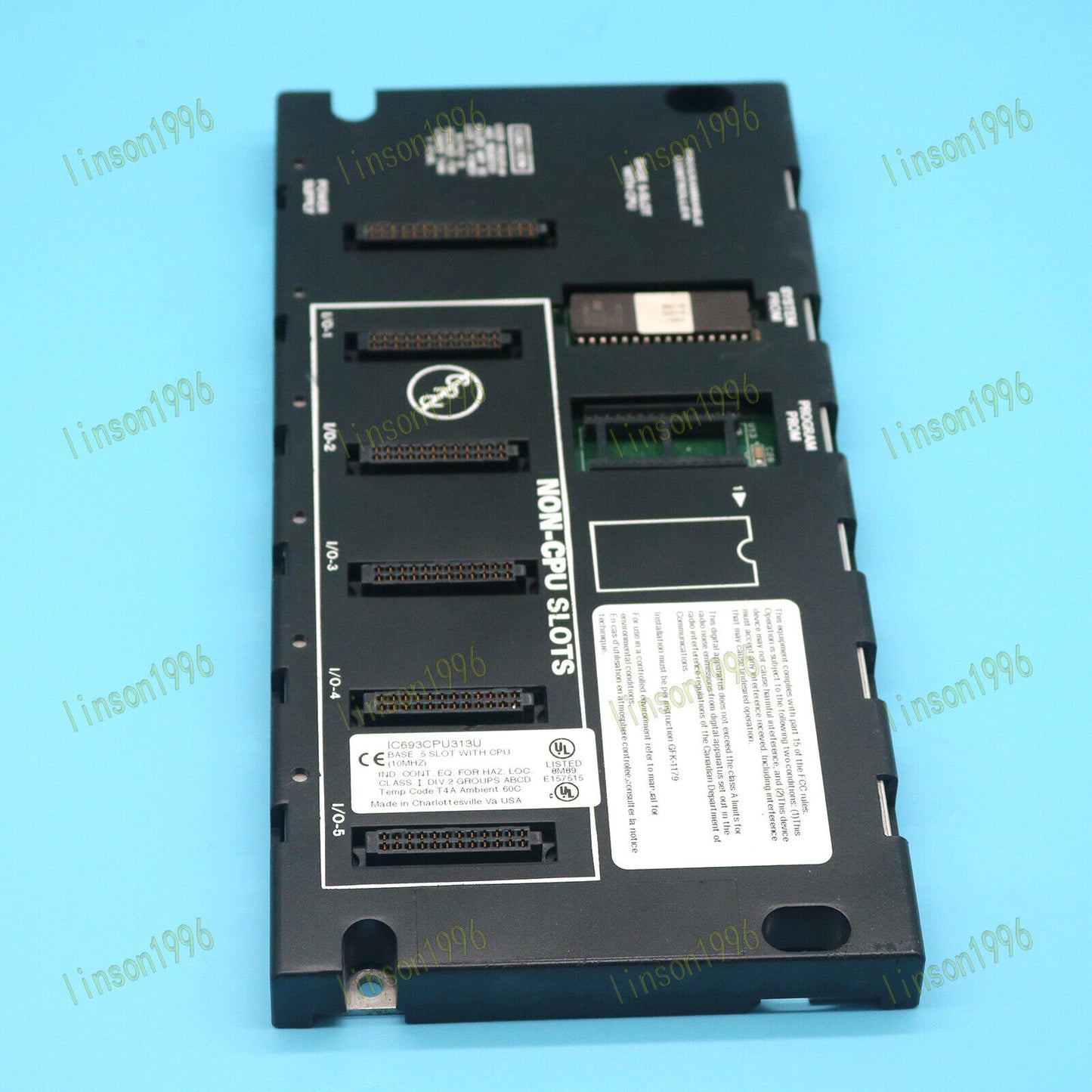 Used GE Fanuc Module Backplane IC693CPU313U Tested Good OK - GE FANUC