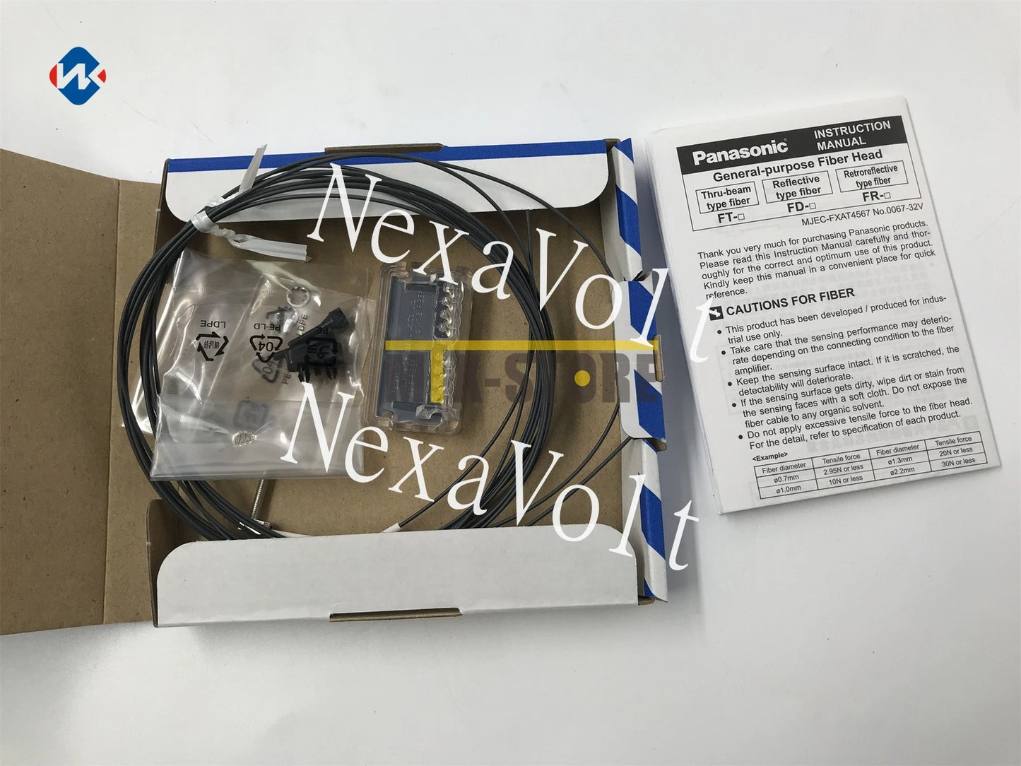 1pcs ones Panasonic/SUNX Optical Fiber Sensor FT-R31 FTR31