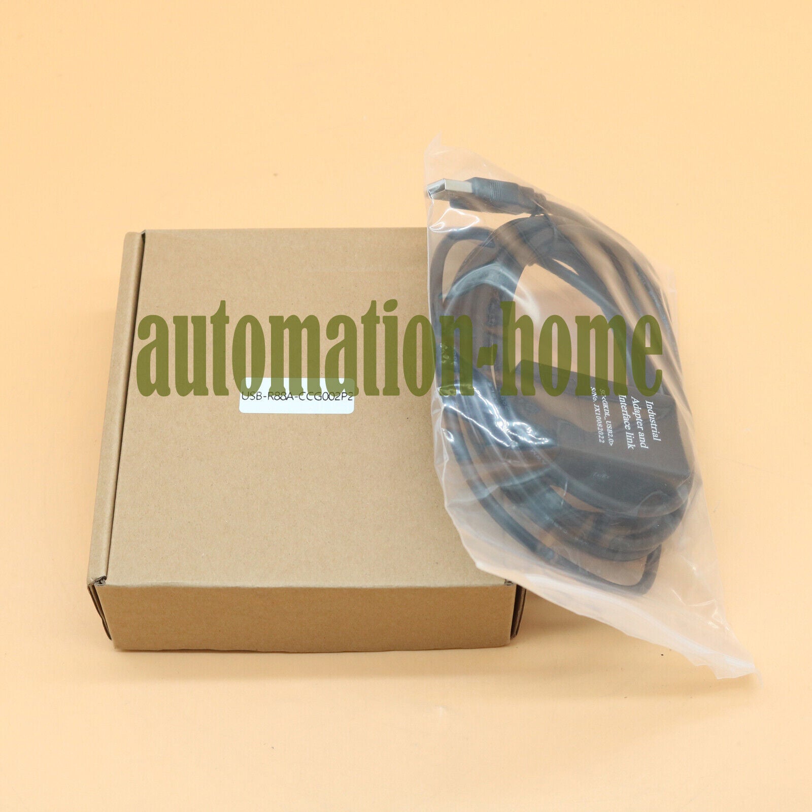 OMRON R88A-CCG002P2 RS232 Programming Cable for reliable data transfer and programming - OMRON