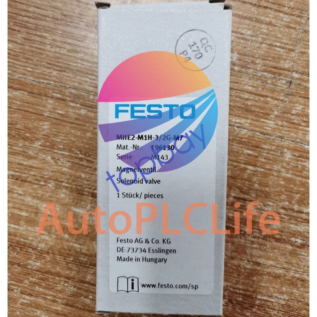 1PC FESTO MHE2-M1H-3/2G-M7 196130 Solenoid Valve