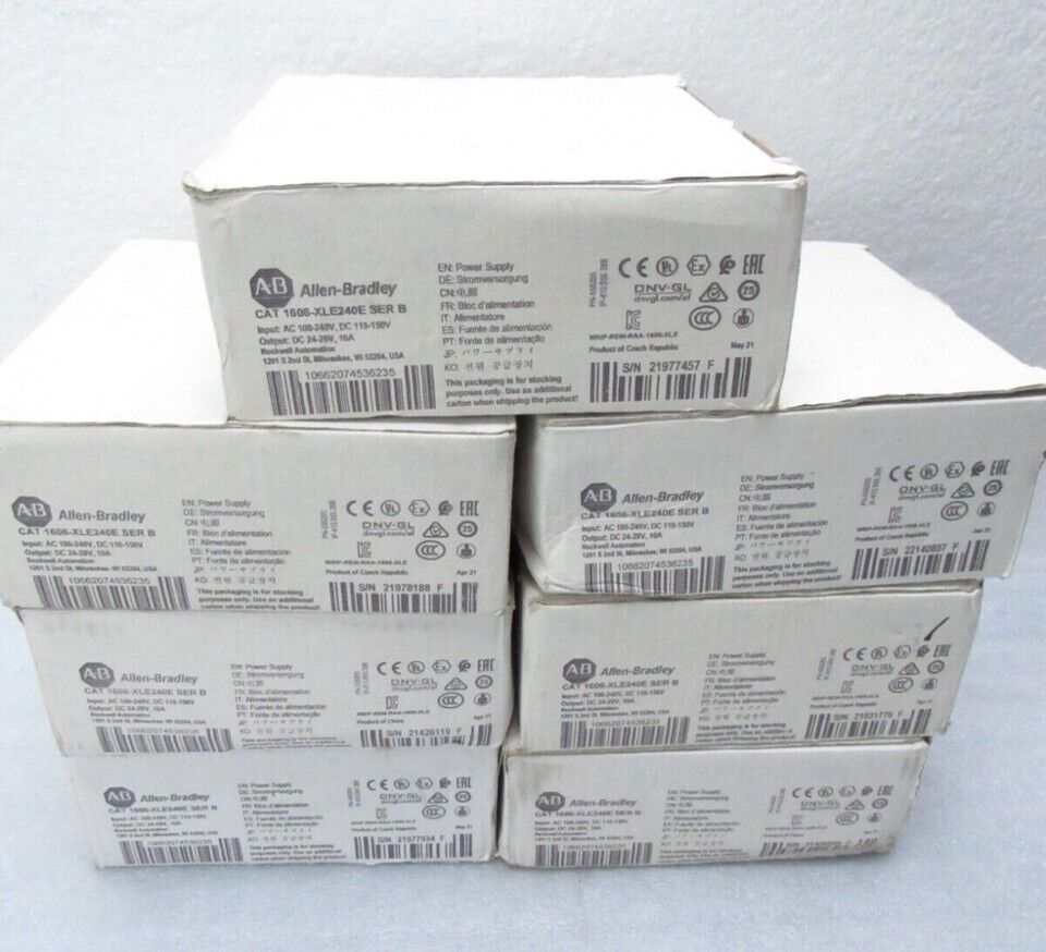 NEW Allen-Bradley 1606-XLE240E DC Power Supply 1606XLE240E Factory Sealed - ALLEN-BRADLEY
