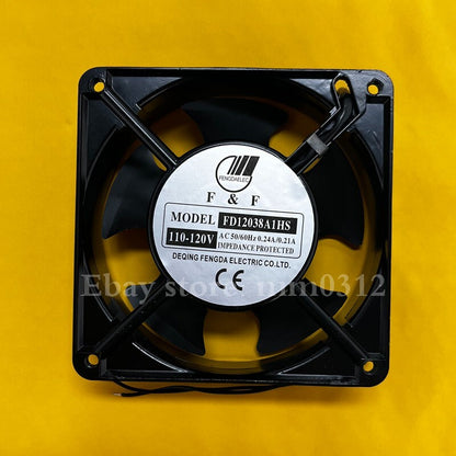 FENGDA F&F FD12038A1HS 110-120V 0.24/0.21A 120*38MM Large Airflow Cooling Fan