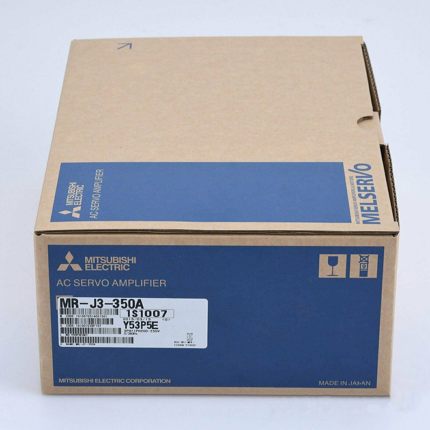Mitsubishi MR-J3-350A 3.5kW AC Servo Amplifier 200V 1-Year Warranty - MITSUBISHI