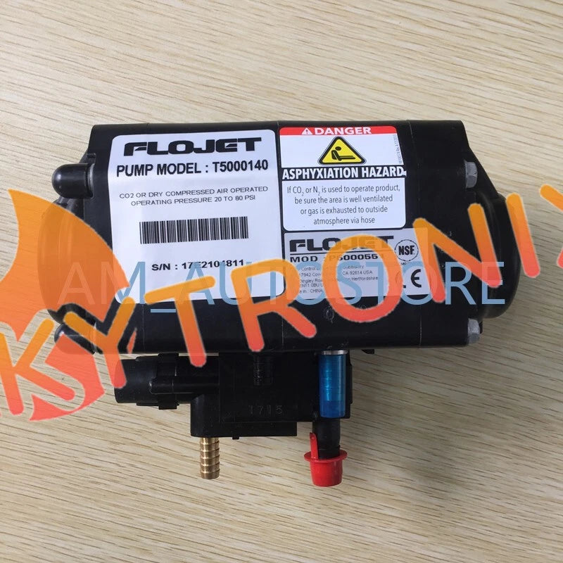 1PCS BIB SYRUP PUMP CO2/ COMPRESSED OPERATED AIR 20 - 80 PSI P5000551