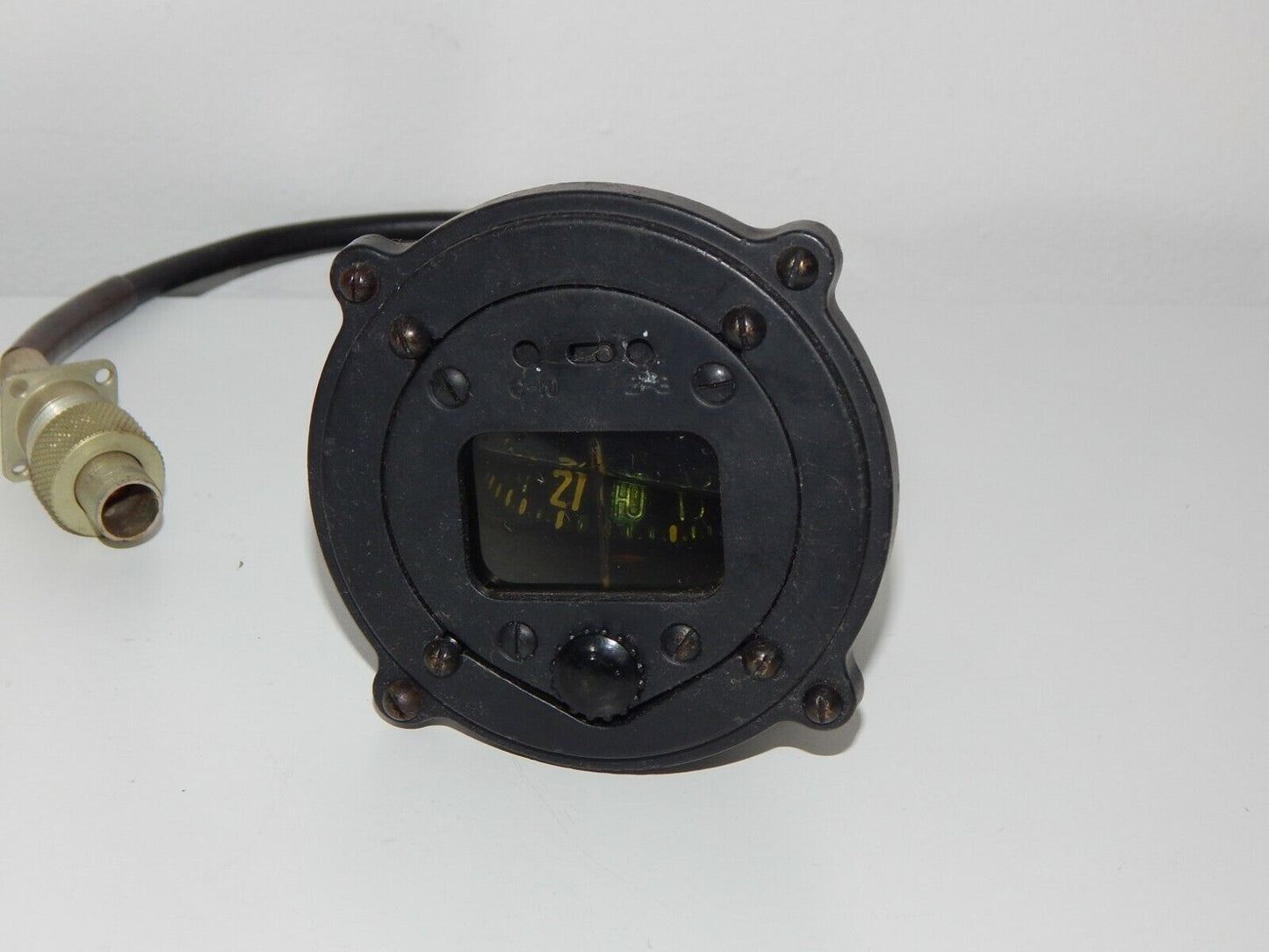 Used Compass KI-12 Indicator Cockpit Aircraft MIG - COMPASS