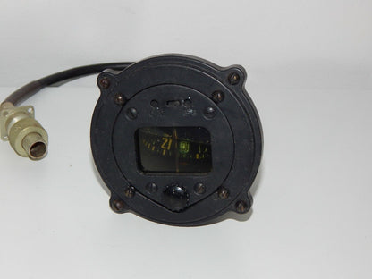 Used Compass KI-12 Indicator Cockpit Aircraft MIG - COMPASS