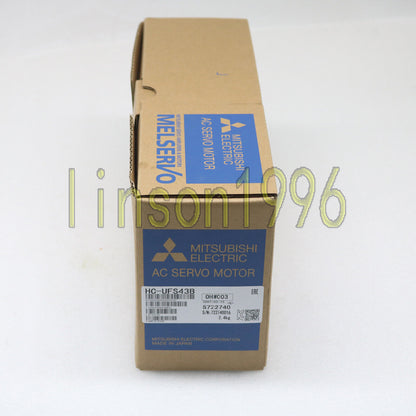 new Mitsubishi Servo motor HC-UFS43B One year - MITSUBISHI