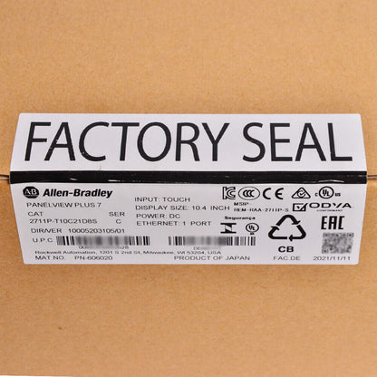 Allen Bradley 2711P-T10C21D8S Ser PanelView Plus 7 10" 2711PT10C21D8S - KOEED