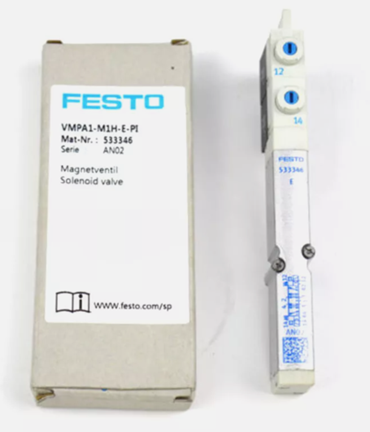 FESTO VMPA1-M1H-E-PI 533346: Solenoid Valve - FESTO