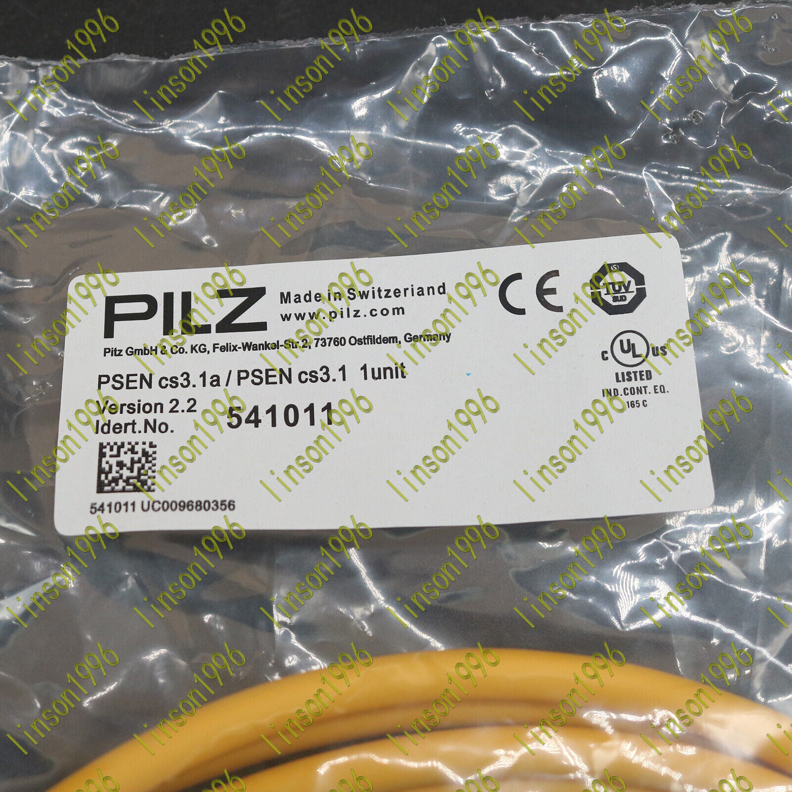 1PC PILZ PSEN CS3.1 541011 AFETY SENSOR - PILZ