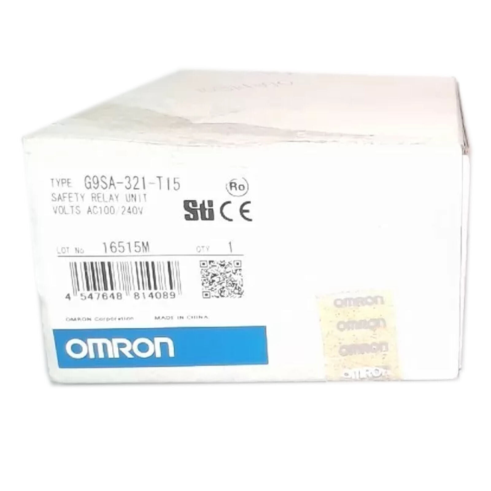 new  OMRON G9SA-321-T15 Safety Relay