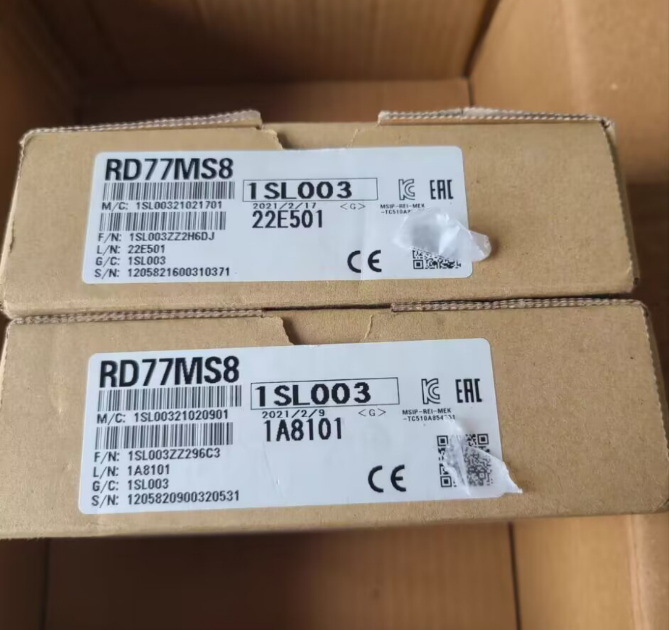 new 1PC Mitsubishi RD77MS8 PLC Module ping - MITSUBISHI