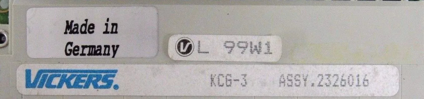 Eaton Vickers EEA-PAM-513-A-32 Power Amplifier 02-326016 - EATON VICKERS