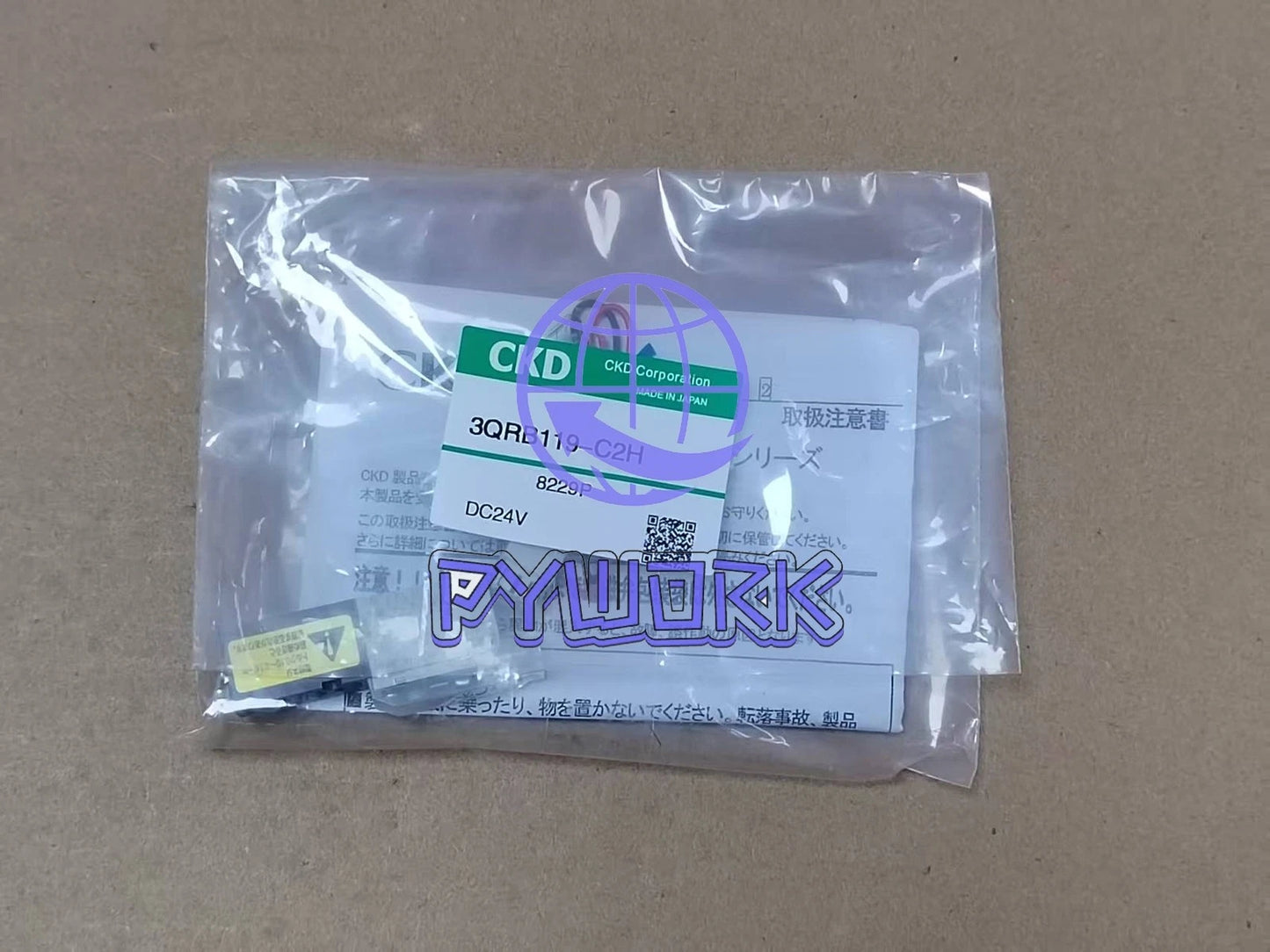 CKD 3QRB119-C2H solenoid valve DC24V~