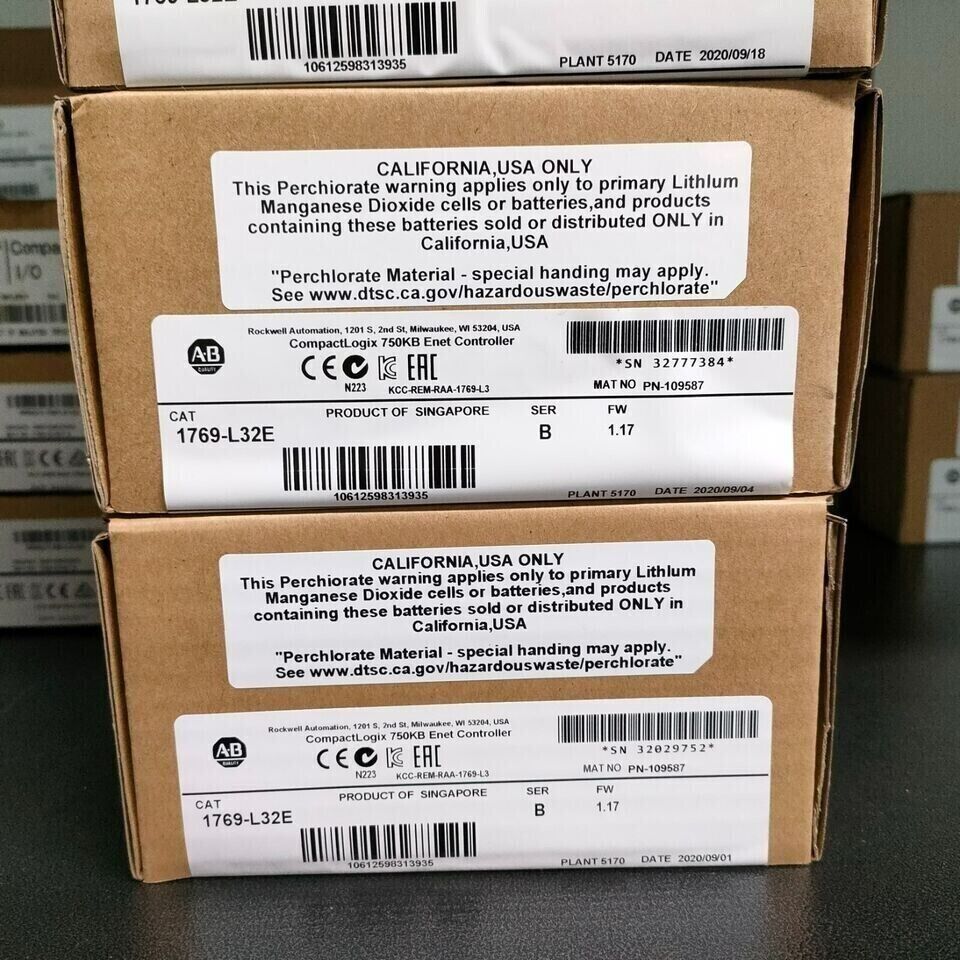 CompactLogix EtherNet Processor 1769L32E - Factory Sealed - COMPACTLOGIX