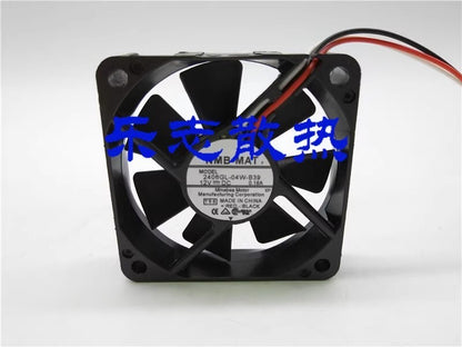 NMB-MAT 2406GL-04W-B39 6015 DC12V 0.18A 3-Wire Silent Inverter Cooling Fan