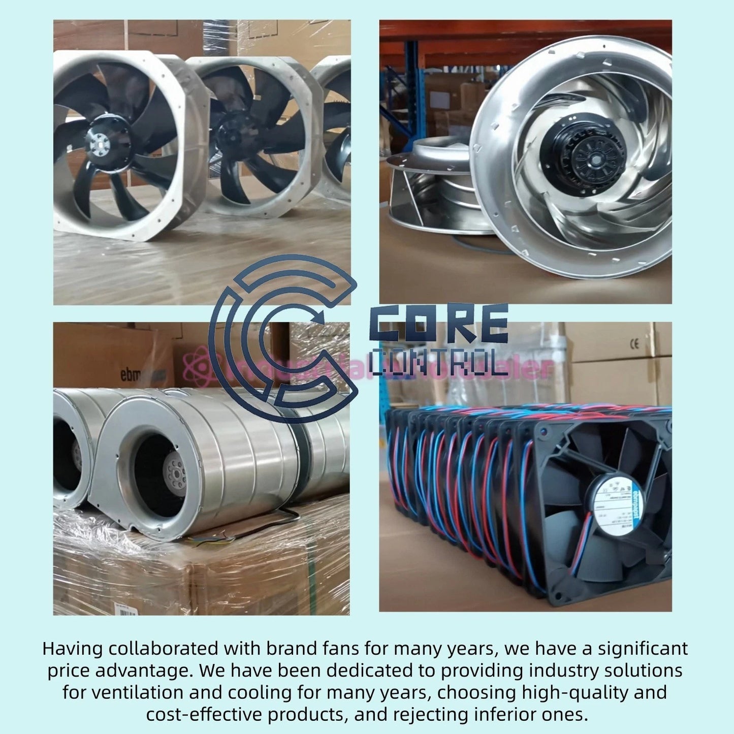 For W2E200-HK38-01 230VAC 64W 50/60Hz 2550-2800min 225*80MM Cooling Fan