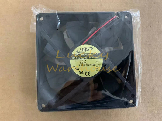 1 PCS ADDA Fan AD0912UB-A70GL DC12V 0.30A 9025 9CM 2 PIN