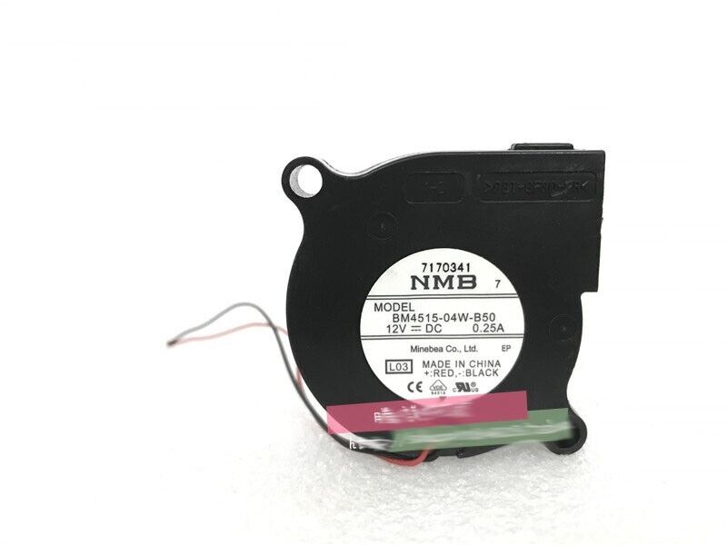 12V 0.25A 4.5cm Eddy Current Cooling Fan with NMB BM4515-04W-B50 Model - NMB