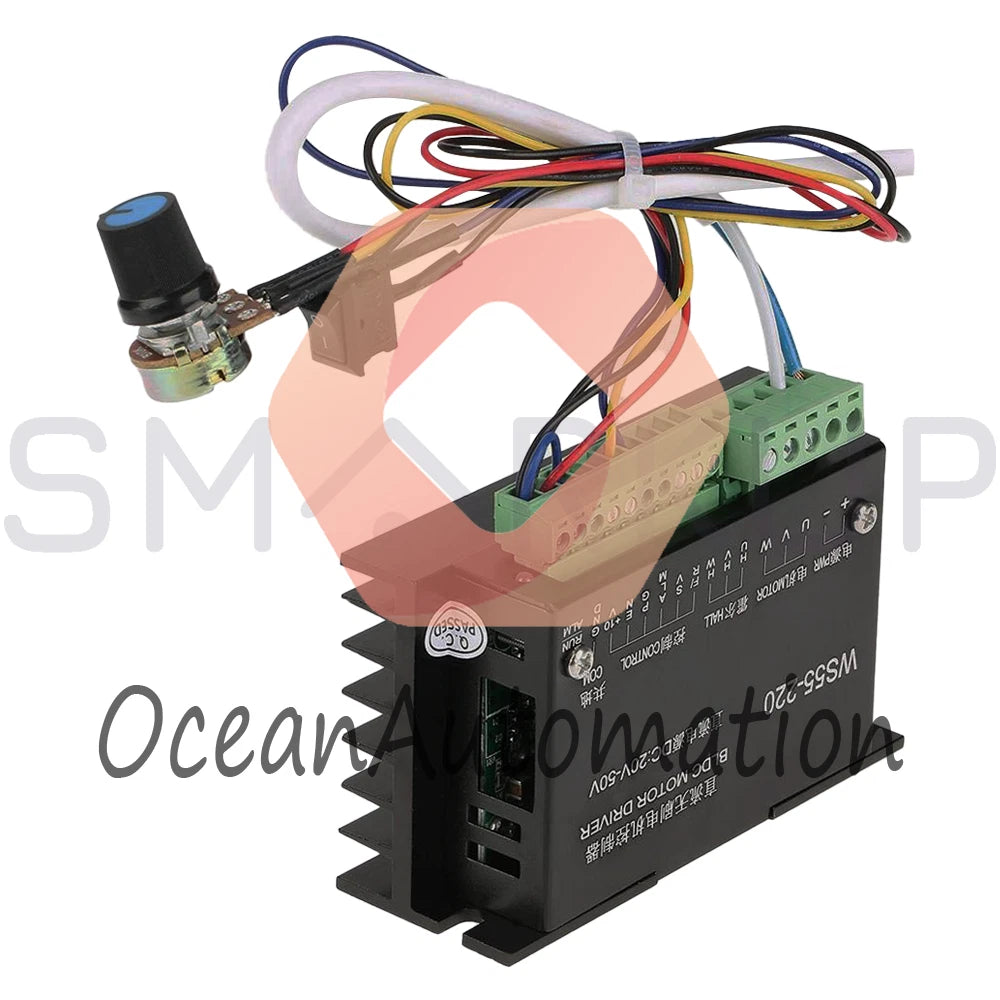 CNC WS55-220 BLDC Motor Driver Controller
