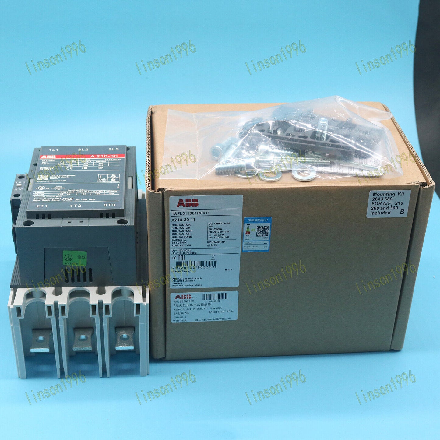 ABB Contactor 110-120V 50Hz/60Hz Fast Delivery - ABB
