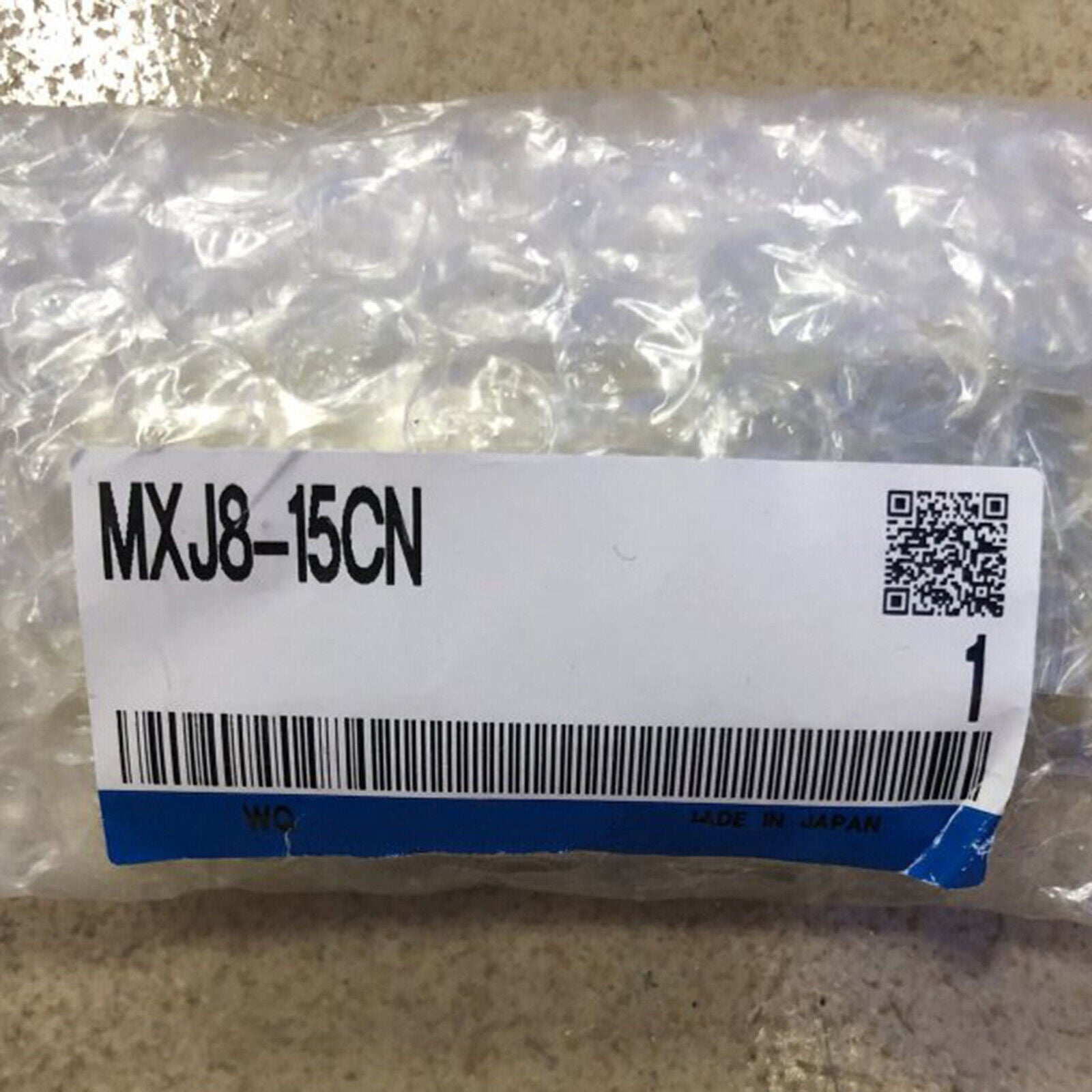 New SMC pneumatic slide MXJ8-15CN ONE YEAR - SMC