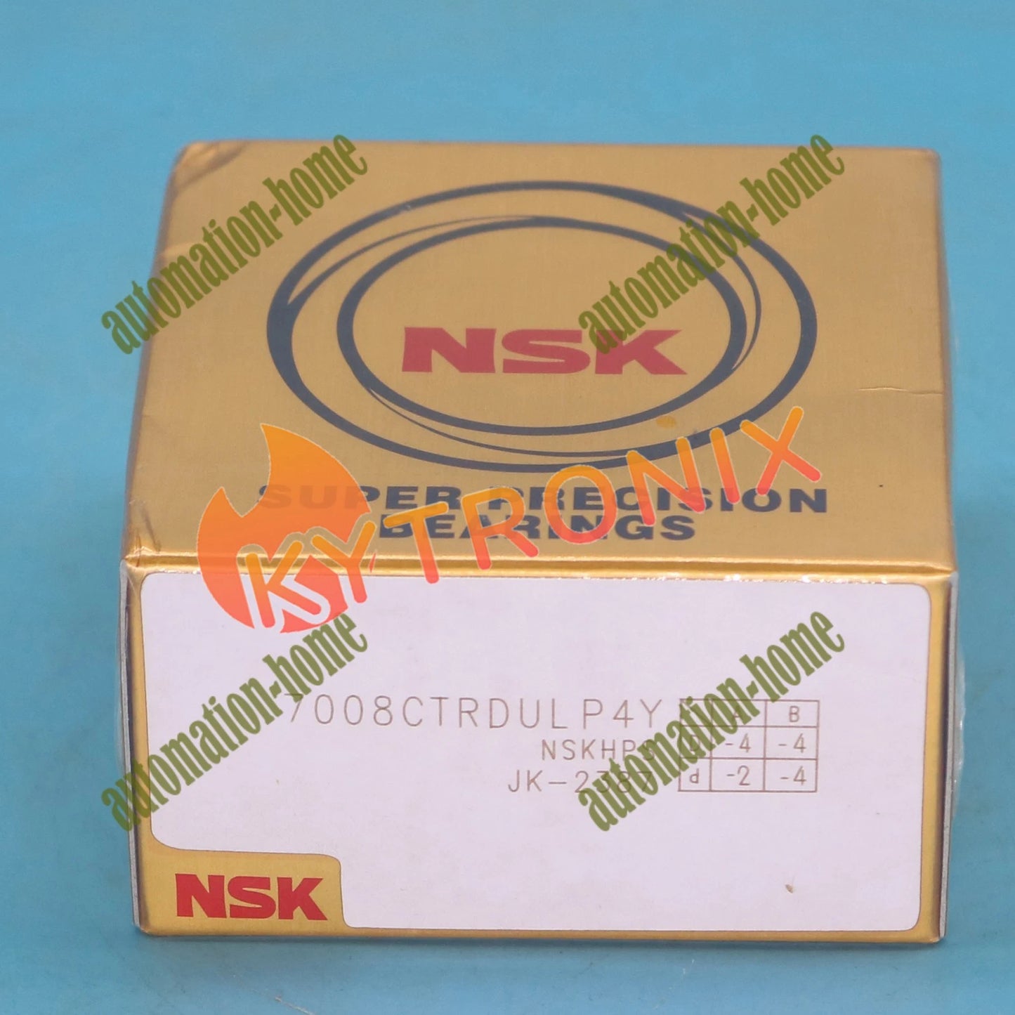 (Set of 2) NSK 7008CTRDULP4Y Super Precision Spindle Bearings
