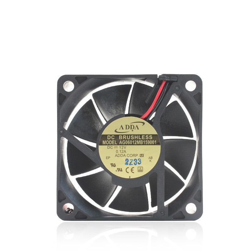 ADDA AG06012MB159001 6015 12V 0.12A Power Supply Ball Cooling Fan
