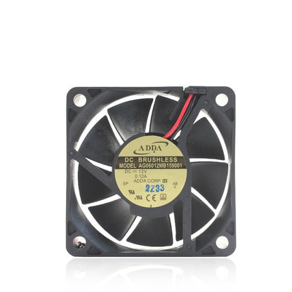 ADDA AG06012MB159001 6015 12V 0.12A Power Supply Ball Cooling Fan