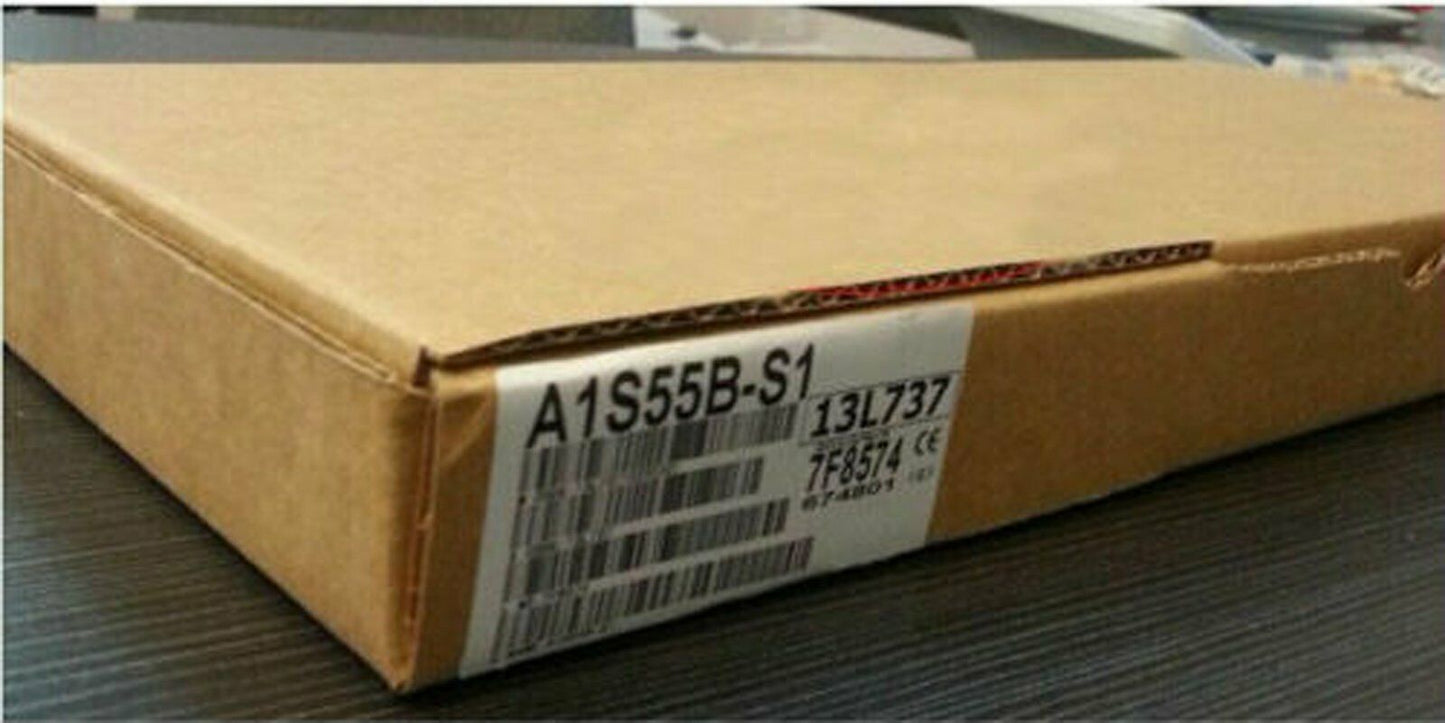 Mitsubishi A1s55b-S1 Base Unit PLC Module 1 Year - MITSUBISHI