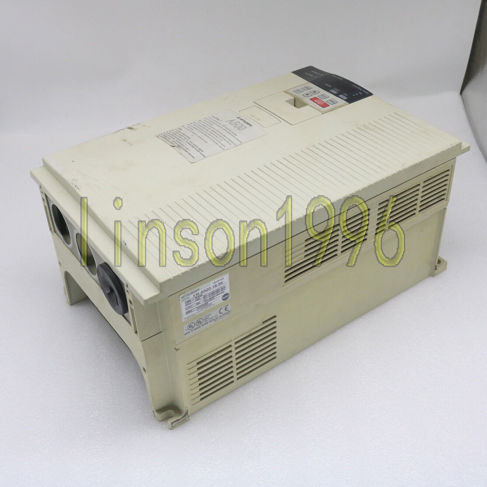 Mitsubishi Inverter FR-A520-18.5K 220V 18.5KW Used Condition Tested - ONE MITSUBISHI