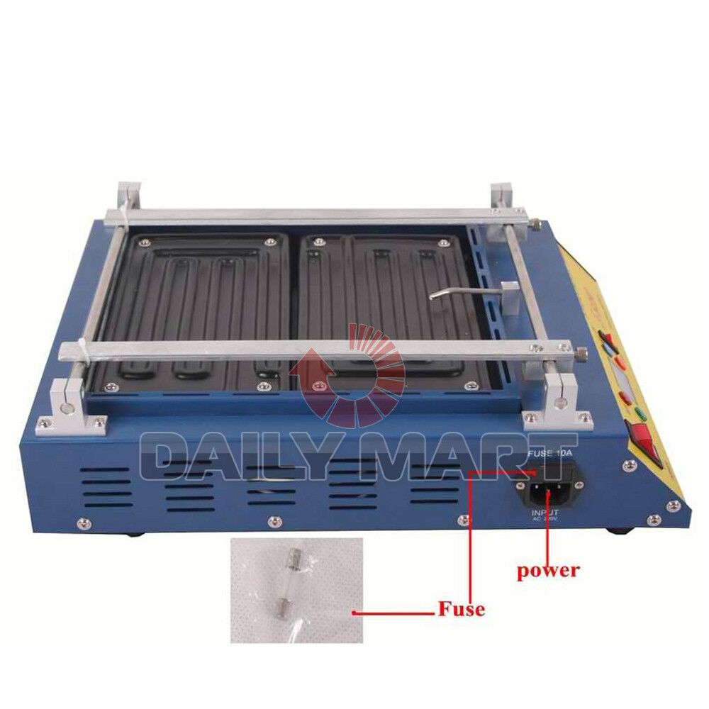 new T-8280 Infrared IR PCB Preheater Preheating Oven 1600W