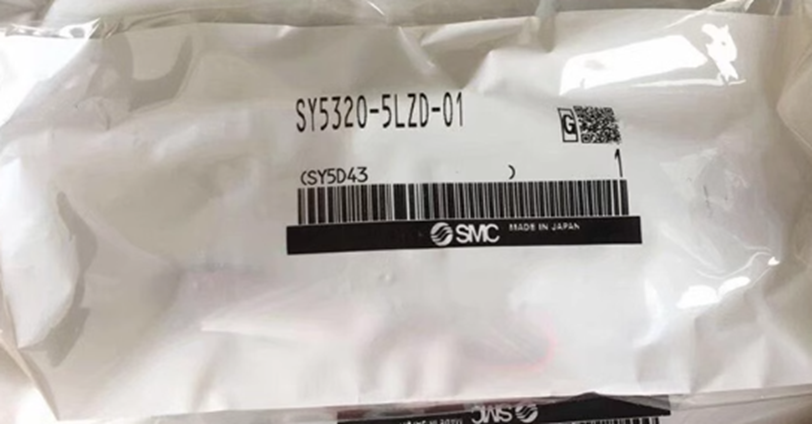 SMC SY5320-5LZD-01 Solenoid Valve - SMC