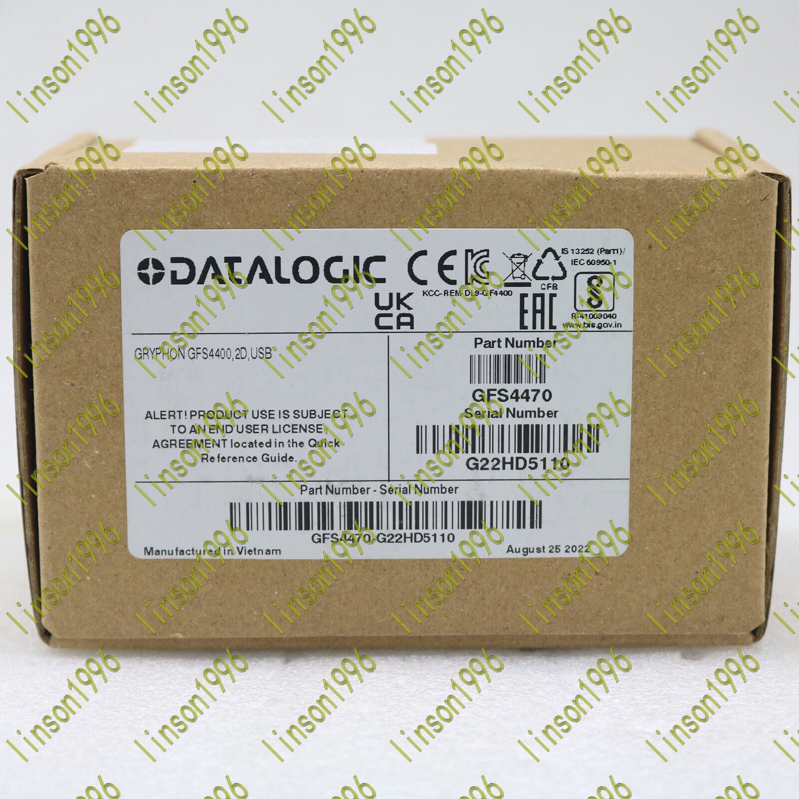 Datalogic Gryphon GFS4470 USB 2D Barcode Scanner - DATALOGIC