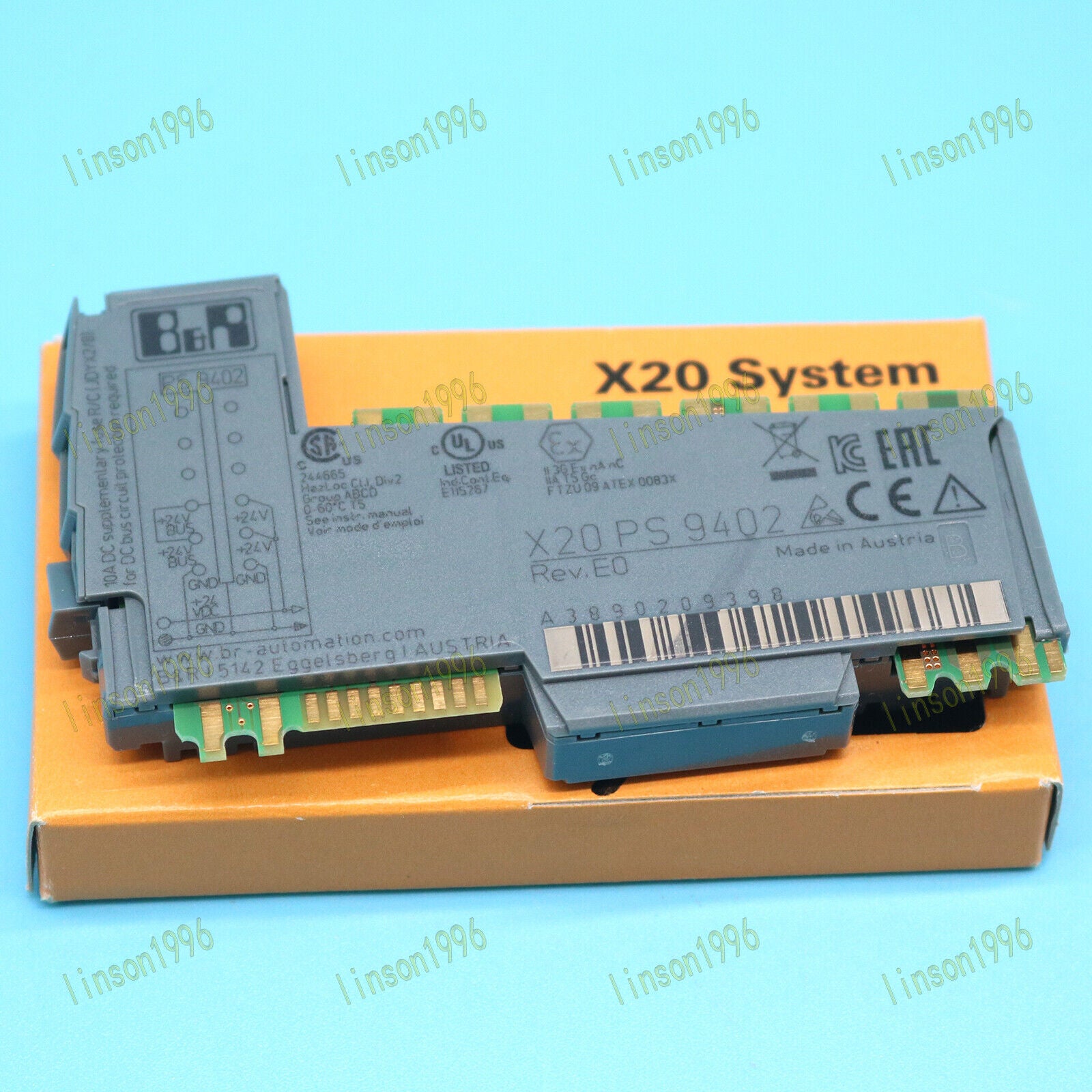 B&R PLC Module X20PS9402, 1-Year Warranty - B&R PLC