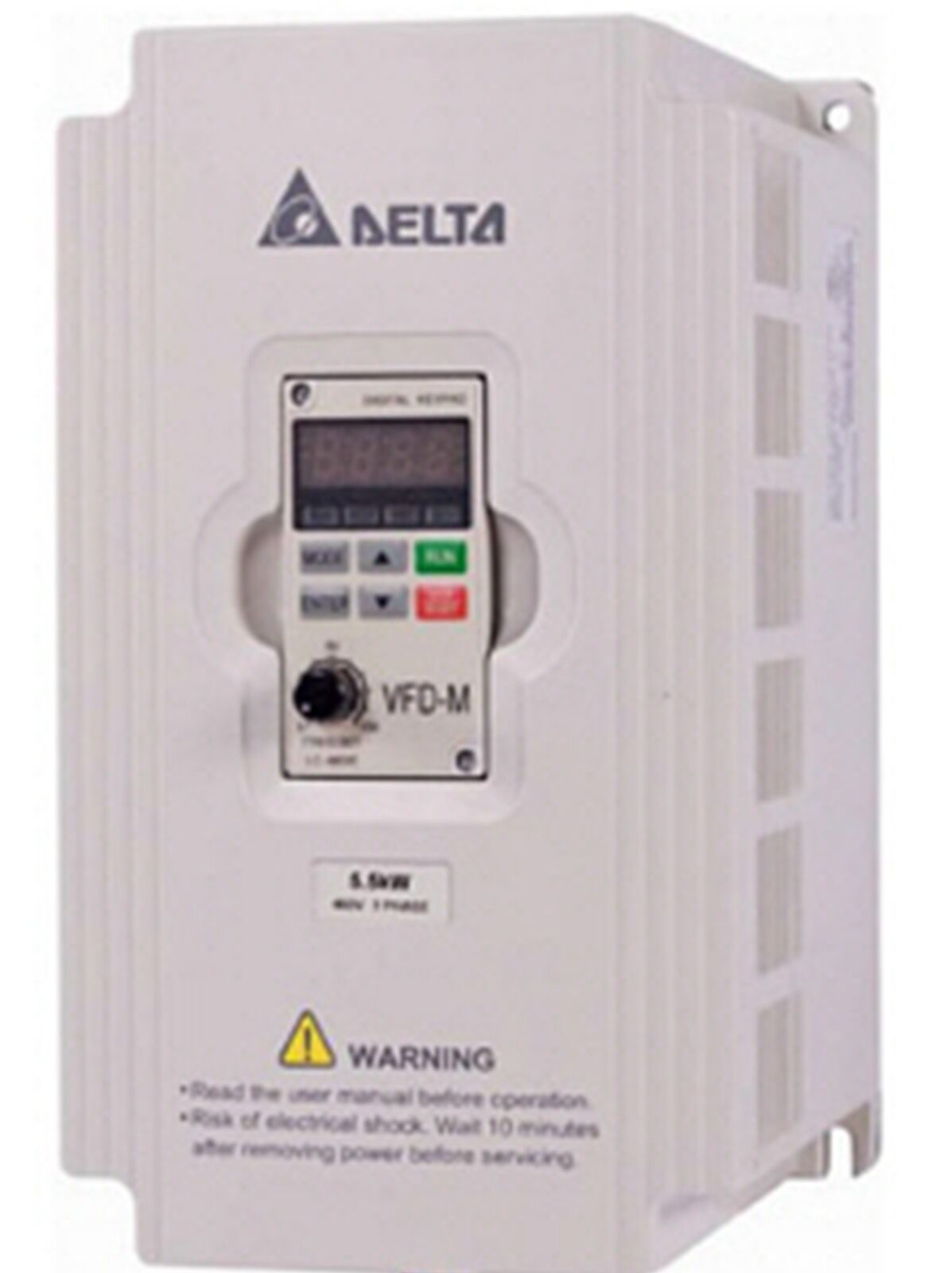 DELTA VFD055M43A Drive AC 7.5Hp 460V Three Phase Input PLC - DELTA