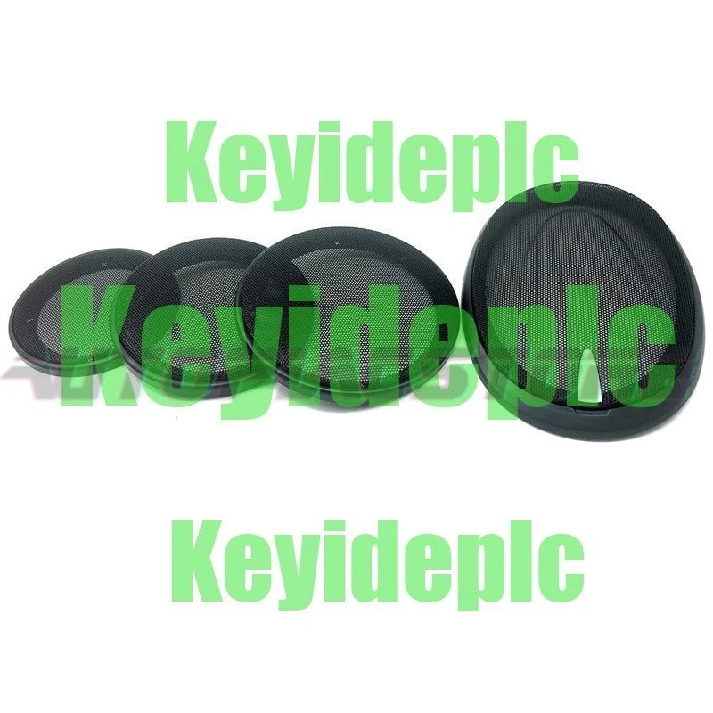 2pcs Speaker Grill Cover Car Audio Decorative Circle Metal Mesh Grille #ke