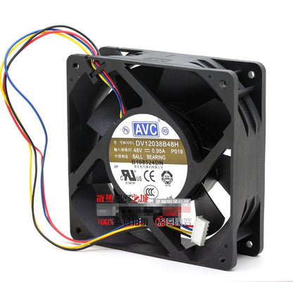 1pcs AVC DV12038B48H 48V 0.95A 12CM 12038 inverter cooling fan