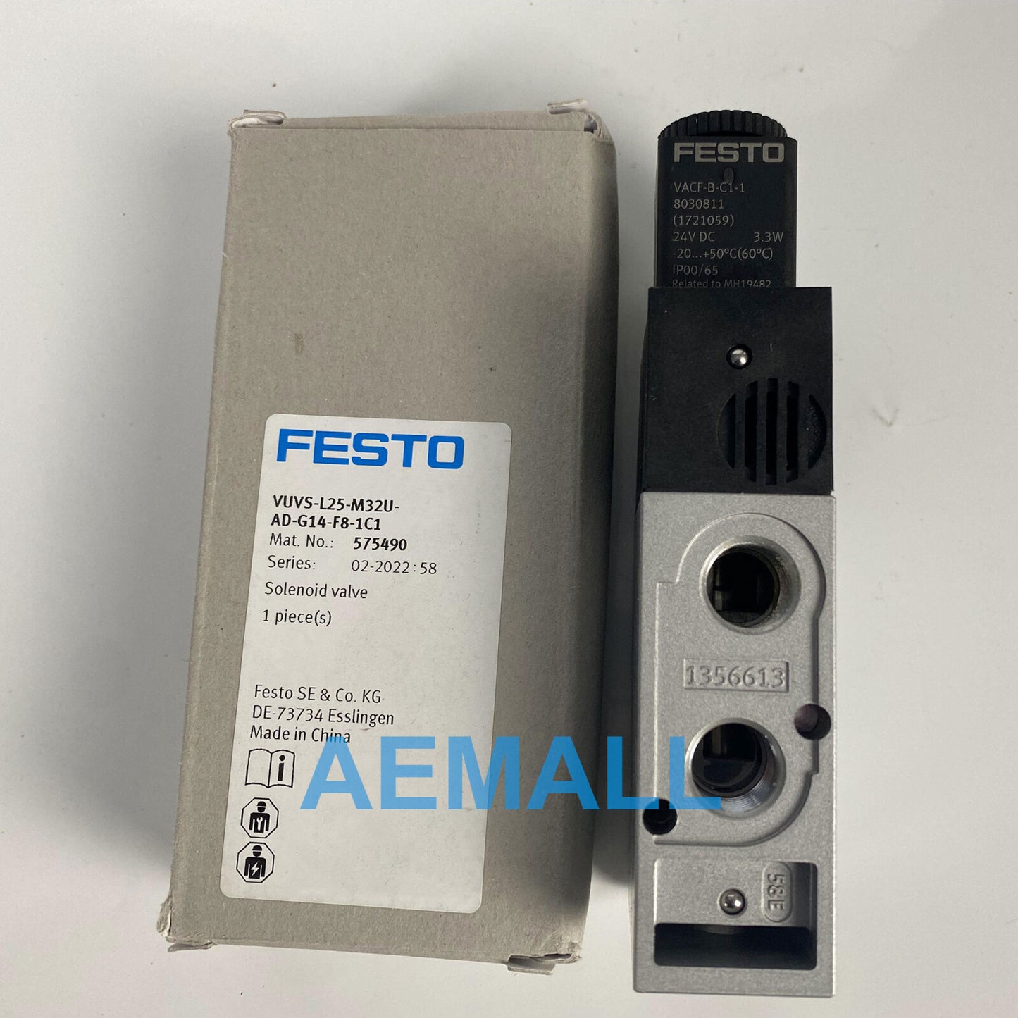 1pcs FESTO VUVS-L25-M32U-AD-G14-F8-1C1 575490 575486 Solenoid Valve