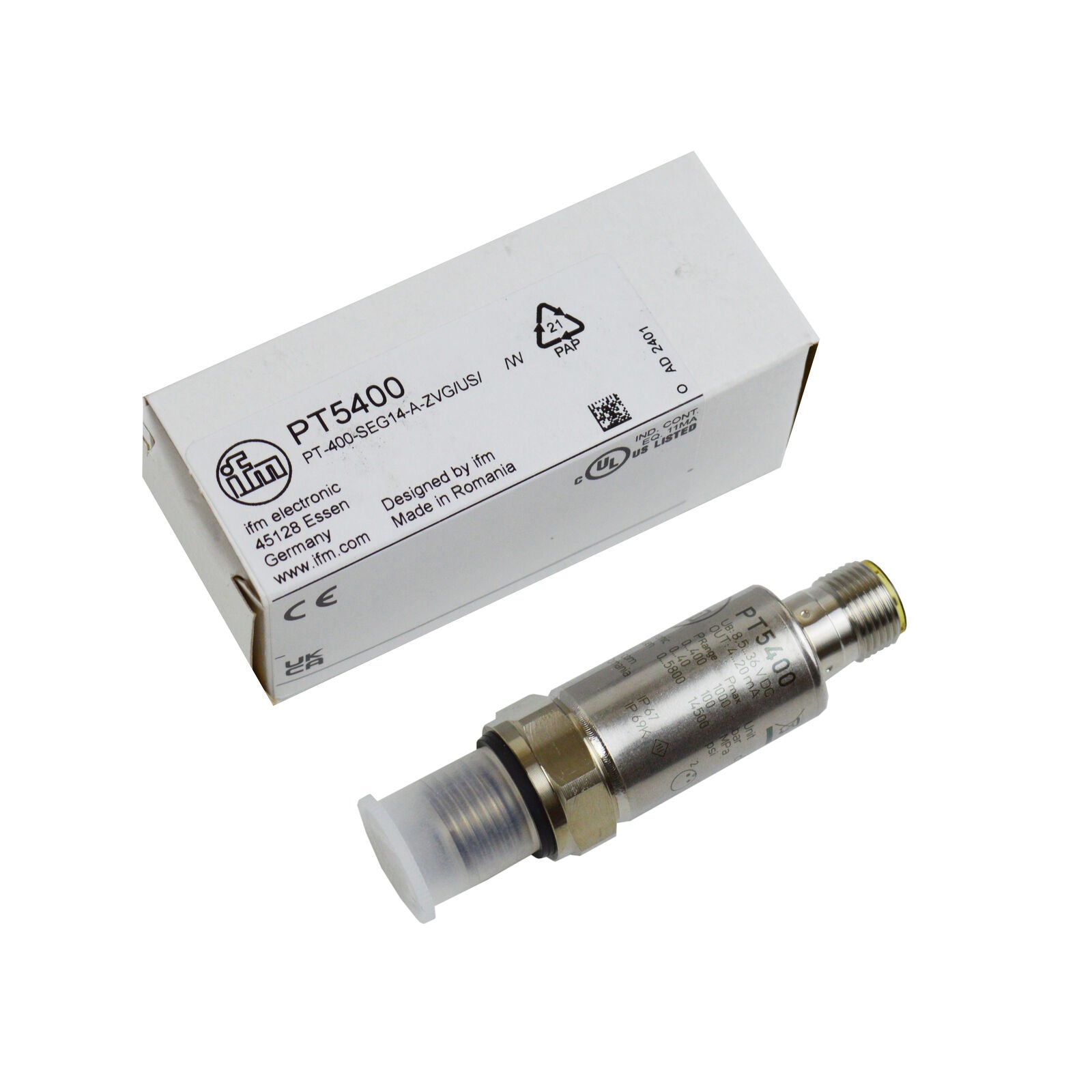 new IFM PT5400 Pressure Sensor ✦KD - INDUSTRIAL FLOW AND MEASUREMENT (IFM)