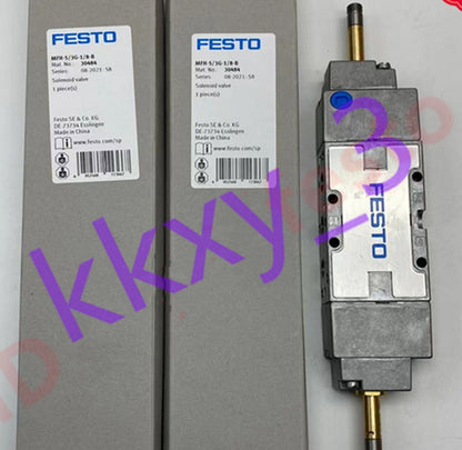 new 1 PCS FESTO solenoid valve MFH-5/3G-1/8-B 30484 - FESTO