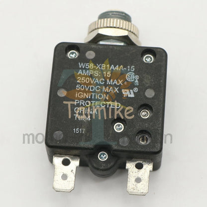 Tyco Electronics W58-XB1A4A-15 15A Reset Circuit Breaker 1PCS #MO