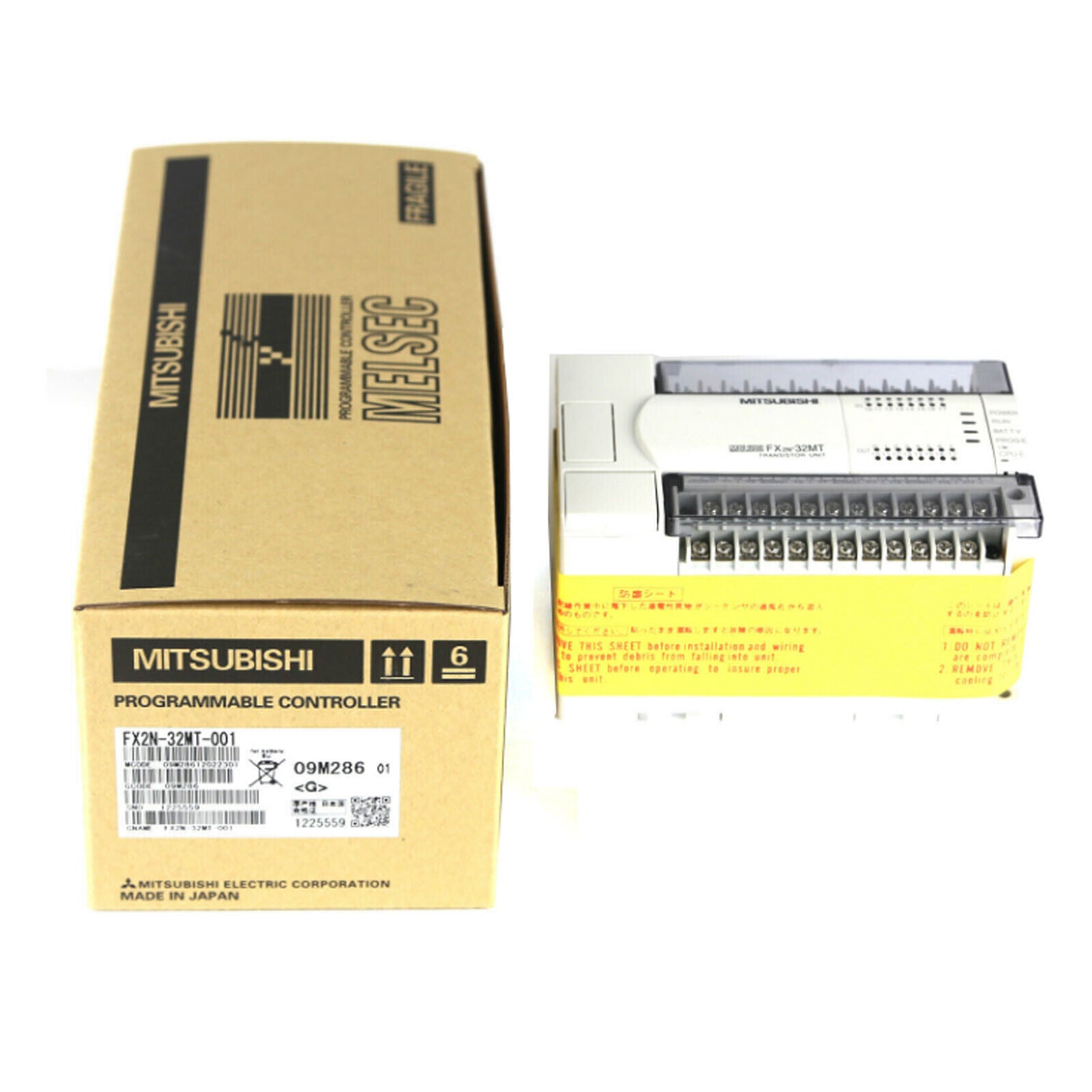 MITSUBISHI FX2N-32MT-001 PLC MODULE TRANSISTOR UNIT IN STOCK - MITSUBISHI