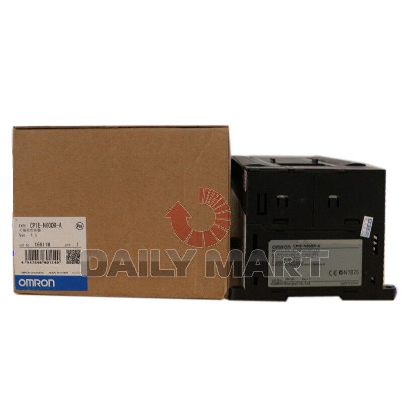 new Omron Programmable Controller PLC CP1E-N60DR-A CP1EN60DRA in Box - OMRON