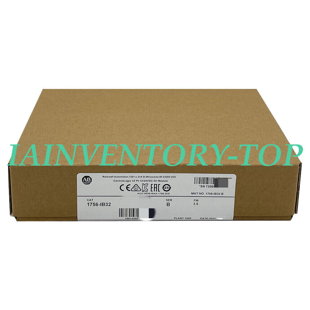 1PC 1756-IB32 Allen Bradley 32 Pt 12/24v Dc Module - ALLEN BRADLEY