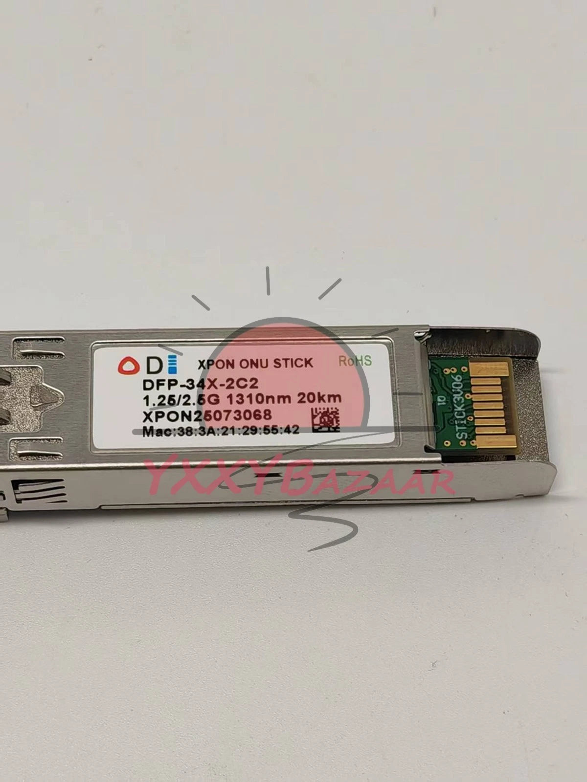 1PCS ODI DFP-34X-2C2 XPON ONU Stick 1.25/2.25G 1310nm 20km Free shipping