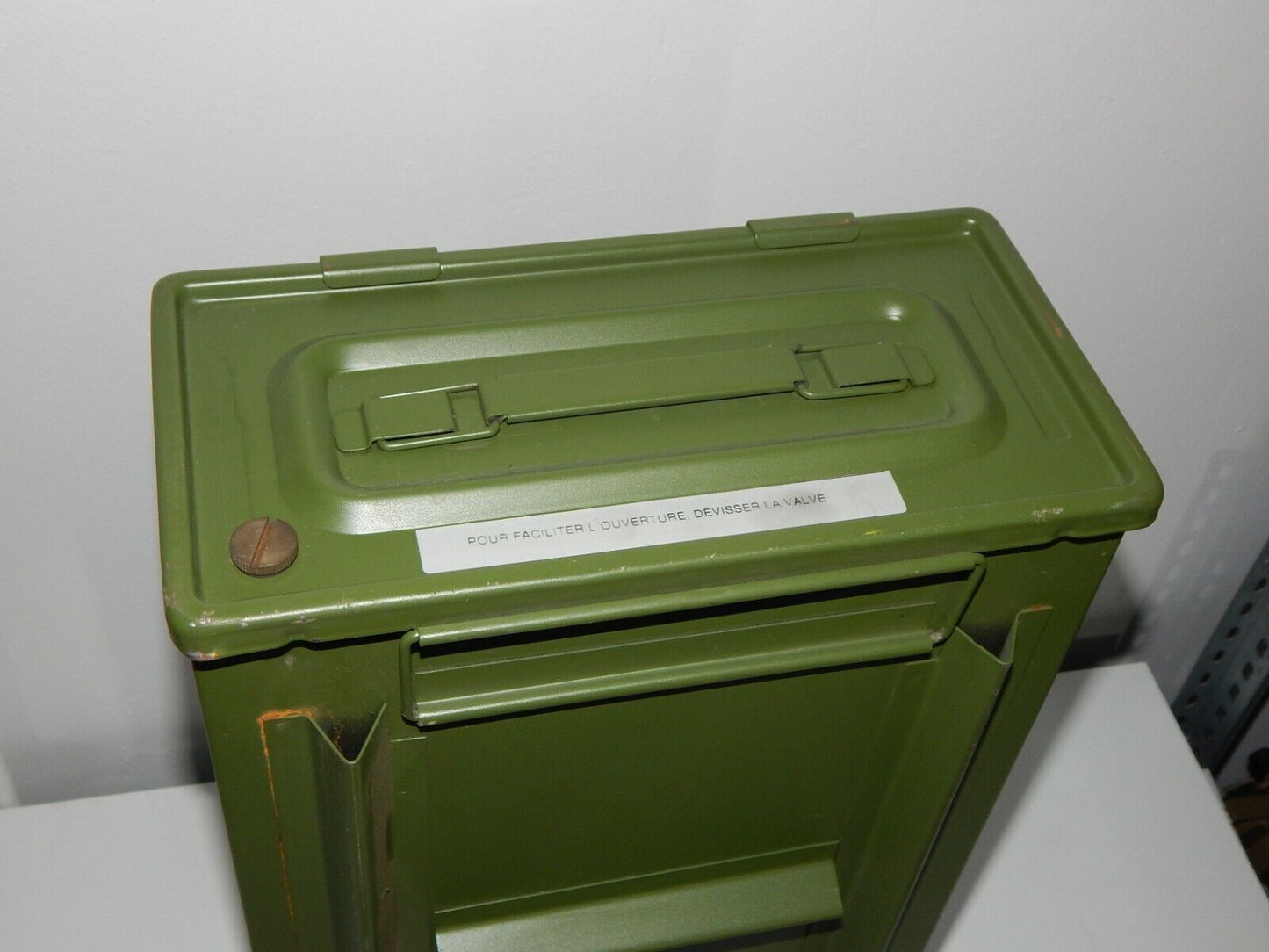 used transport container housing case large metal box - DURABLEGOODS