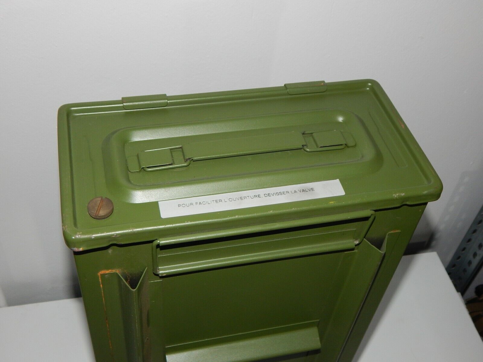 used transport container housing case large metal box - DURABLEGOODS