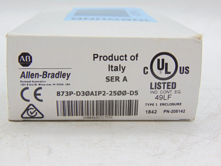 Allen Bradley 873P-D30AIP2-2500-D5 Sensor - ALLEN BRADLEY