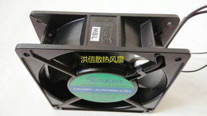 1pcs  SEADA SA1238A2 220/240VAC 0.09A 120*120*38mm 2wire  cooling fan